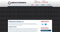 Desktop Screenshot of mechatronicsllc.com